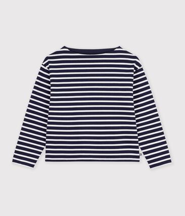 Marinière femme en coton manches longues