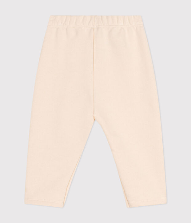 Pantalon en molleton b&eacute;b&eacute; &eacute;cru
