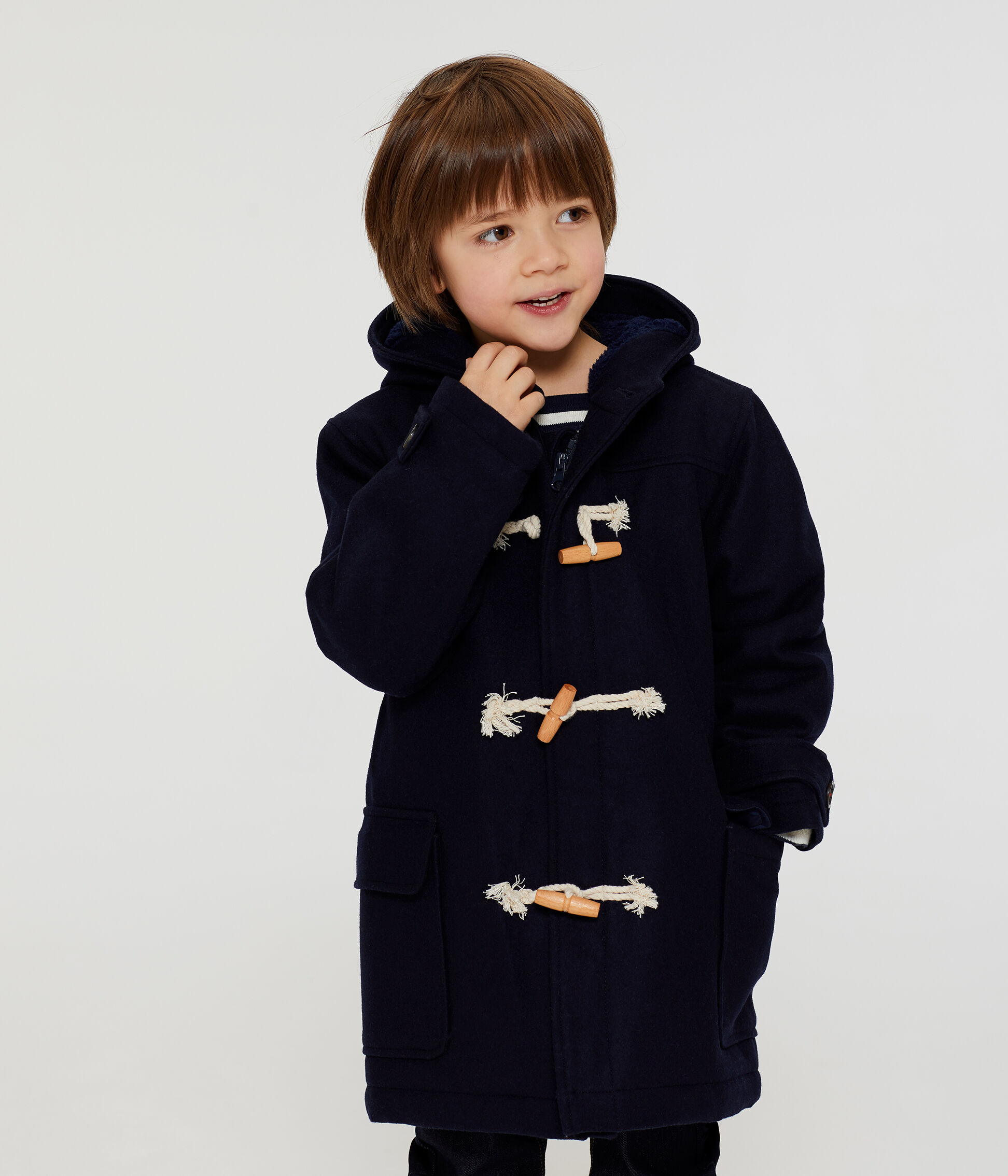 Duffle Coat Manteau Petit Bateau Garcon Boys Navy Duffle Coat On Sale