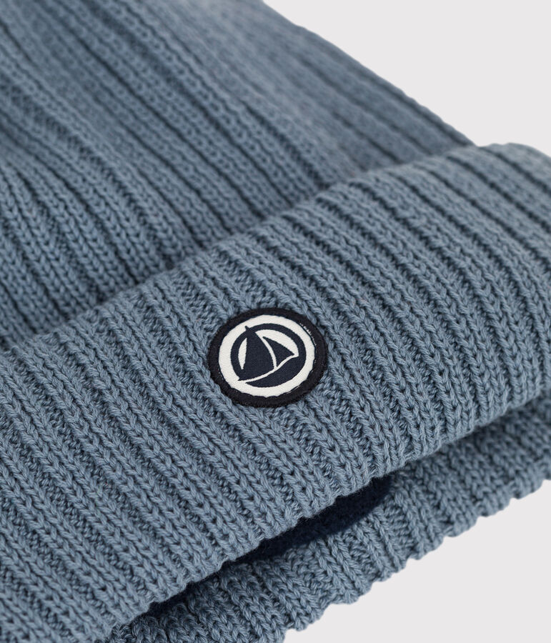 Bonnet enfant gar&ccedil;on-fille bleu ROVER