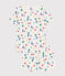 Pyjama short imprimé Paris en coton enfant blanc MARSHMALLOW/blanc MULTICO
