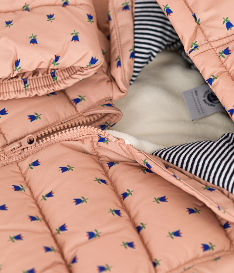 Doudoune imprim&eacute;e b&eacute;b&eacute; VINTAGE/ MULTICO