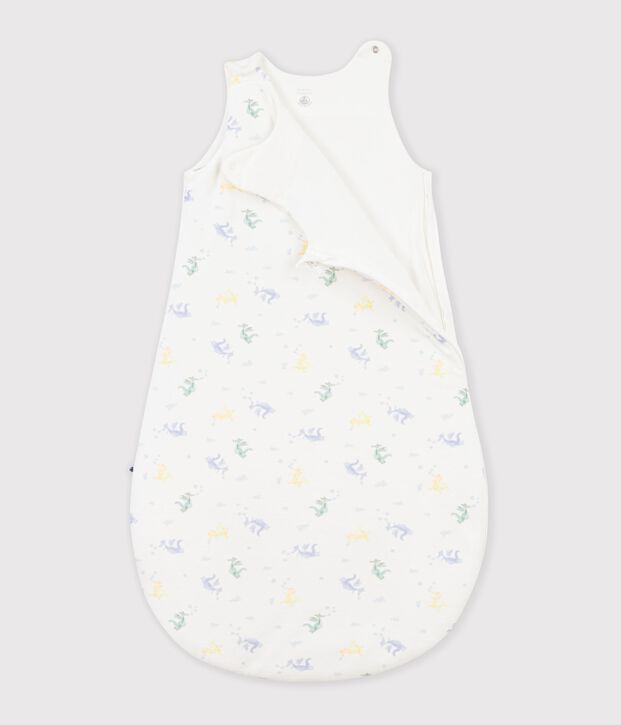 Gigoteuse b&eacute;b&eacute; en coton imprim&eacute; dragons TOG 3 blanc/multicouleur
