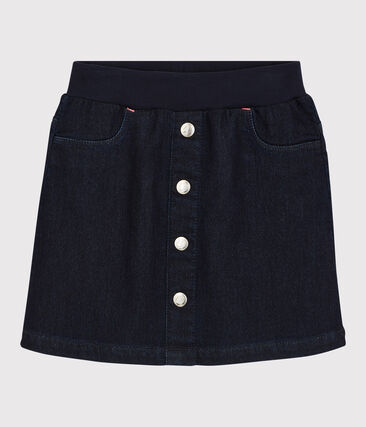 PETIT BATEAU - Jupe en denim enfant fille