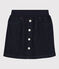 Jupe en denim enfant fille bleu DENIM BLEU FONCE