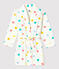 Robe de chambre cœurs multicolores petite fille en polaire blanc MARSHMALLOW/blanc MULTICO