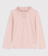 Tee-shirt manches longues en coton enfant fille