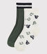 Lot de 2 paires de chaussettes enfant garçon