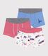 Lot de 3 boxers Paris en coton petit garçon