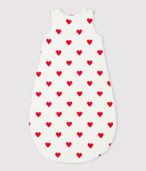 Gigoteuse bébé en coton à cœurs TOG 2 (Petit Bateau) - Image 1