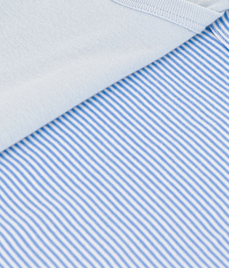 Lot de 2 tee-shirts &agrave; manches courtes essentiels en coton enfant variante 1