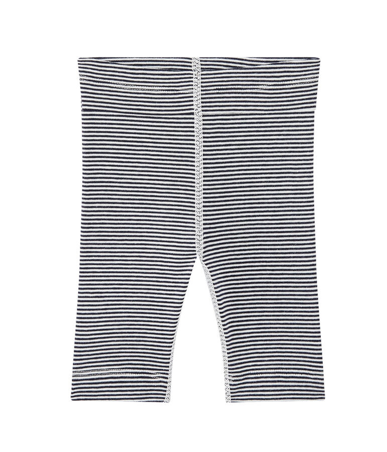 Legging b&eacute;b&eacute; mixte ray&eacute; milleraies bleu SMOKING/blanc LAIT