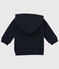 Sweatshirt en polaire bébé bleu ABYSSE