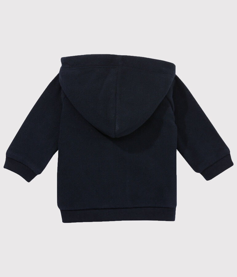 Sweatshirt en polaire b&eacute;b&eacute; bleu ABYSSE