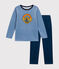 Pyjama uni en velours enfant INCOGNITO/ BEACH