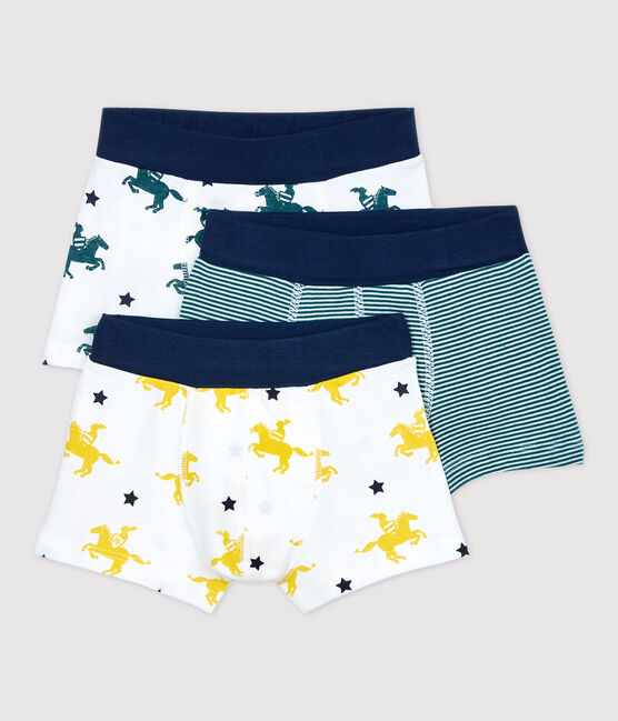 Lot de 3 boxers imprimé chevaliers petit garçon variante 1