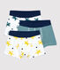 Lot de 3 boxers imprimé chevaliers petit garçon