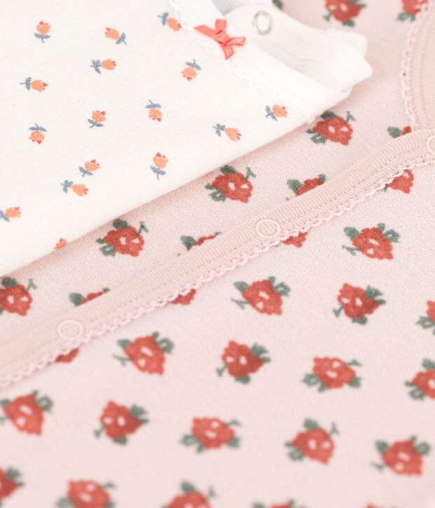 Lot de 2 pyjamas b&eacute;b&eacute; multicouleur