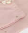 Ensemble cardigan et pantalon en molleton bébé rose SALINE