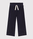 Pantalon large en velours fin enfant fille