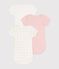 Lot de 3 bodies manches courtes en coton variante 1
