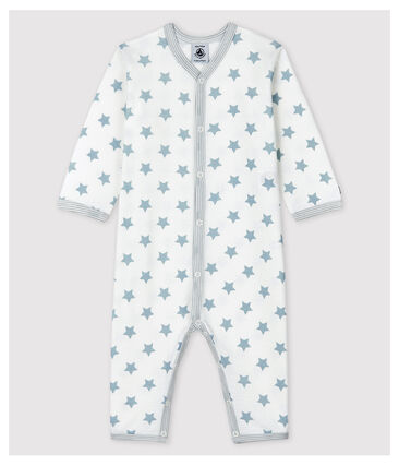 PETIT BATEAU - Dors-bien sans pieds à étoiles grises bébé en coton