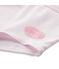 Boxer fille rayé milleraies rose VIENNE/blanc ECUME