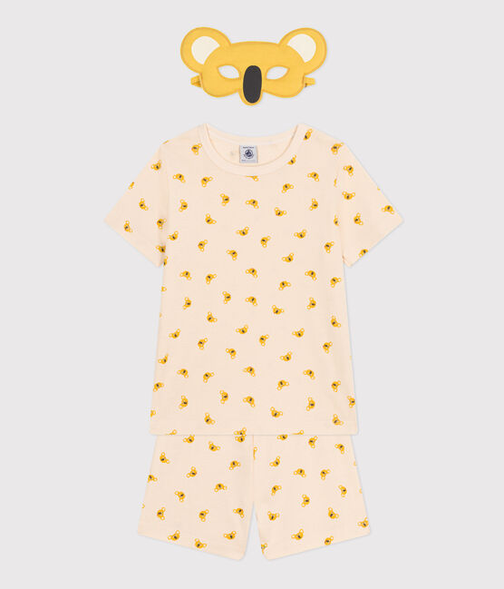 Pyjama short déguisement koala en coton enfant blanc AVALANCHE/ MULTICO