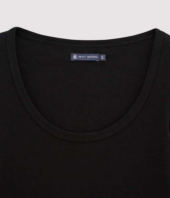 Tee shirt iconique femme noir NOIR