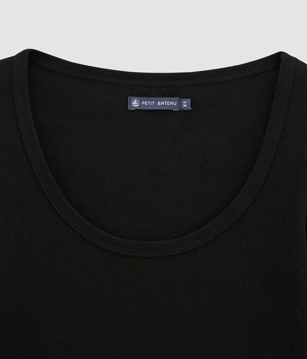Tee shirt iconique femme noir
