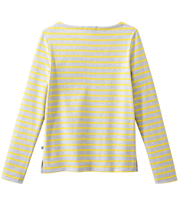 Marini&egrave;re iconique pour femme gris/jaune