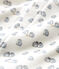 Bodyjama bébé garçon en velours blanc MARSHMALLOW/blanc MULTICO