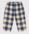 Pantalon en flanelle à carreaux bébé INCOGNITO/ AVALANCHE