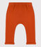 Pantalon bébé en jersey épais marron RUSTY