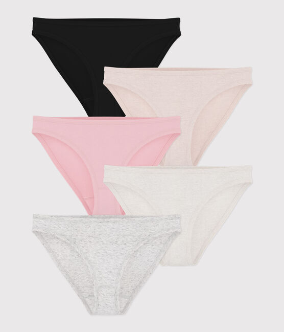 Semainier 5 culottes en coton fin Femme Variante 3 PACK