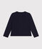 Cardigan en molleton enfant fille bleu SMOKING
