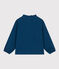 Blouse en gaze de coton enfant fille bleu INCOGNITO