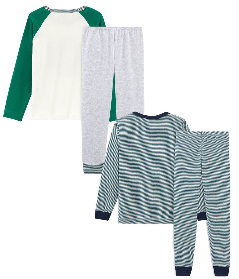 Lot de 2 pyjamas petit gar&ccedil;on multicouleur