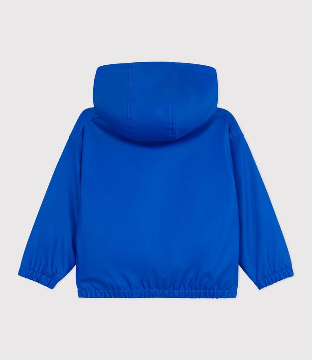 Blouson enfant uni bleu vif