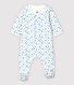 Bodyjama à imprimé bateaux bébé en tubique en coton biologique