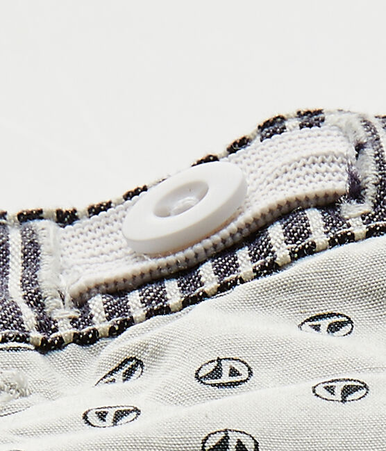 Pantalon bébé garçon rayé bleu SMOKING/blanc MARSHMALLOW