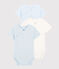 Lot de 3 bodies bébé en coton biologique variante 2
