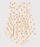Robe et bloomer imprimés en gaze de coton bébé blanc AVALANCHE/ MULTICO