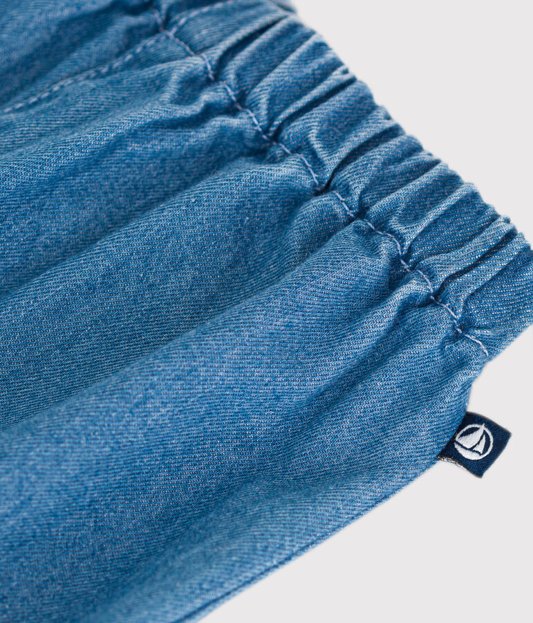 Pantalon en denim l&eacute;ger b&eacute;b&eacute; bleu DENIM CLAIR