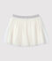 Jupe en tulle enfant fille blanc MARSHMALLOW/gris ARGENT