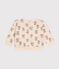 Sweatshirt en molleton bébé blanc AVALANCHE/ MULTICO
