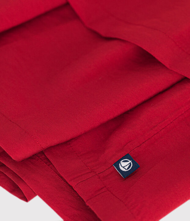 Robe manches courtes b&eacute;b&eacute; rouge