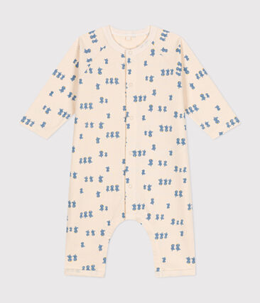 Combinaison longue en molleton bébé