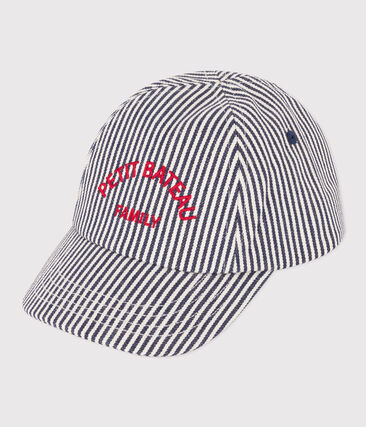 PETIT BATEAU - Casquette Petit Bateau Family en toile bébé
