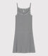 Robe à bretelles iconique en coton Femme